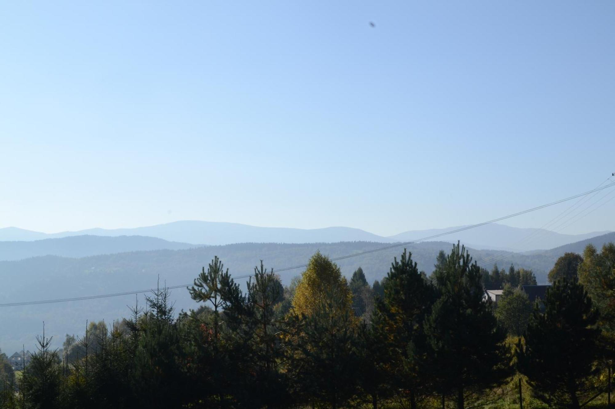 Chata Mioduszyna W Beskidach - Drewniany Dom Z Widokiem Na Babia Gore Villa Makow Podhalanski Exteriör bild